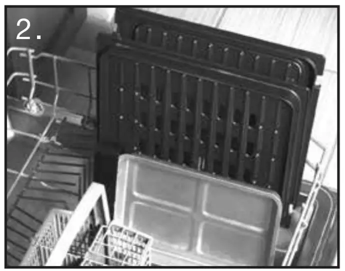 GEORGE FOREMAN Contact Smokeless Grill-Drip tray