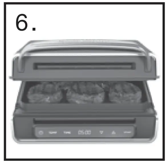 GEORGE FOREMAN Contact Smokeless Grill- grill pla