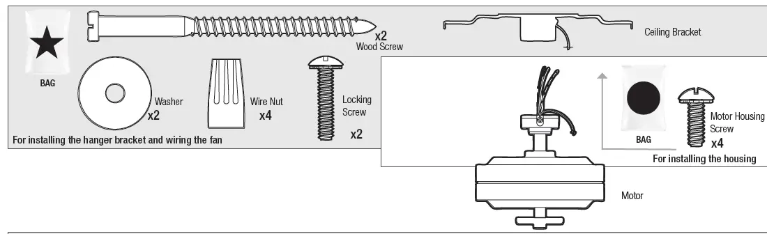 Hunter 51345 Postman 44 Inch Noble Bronze Indoor LED Ceiling Fan fig 2