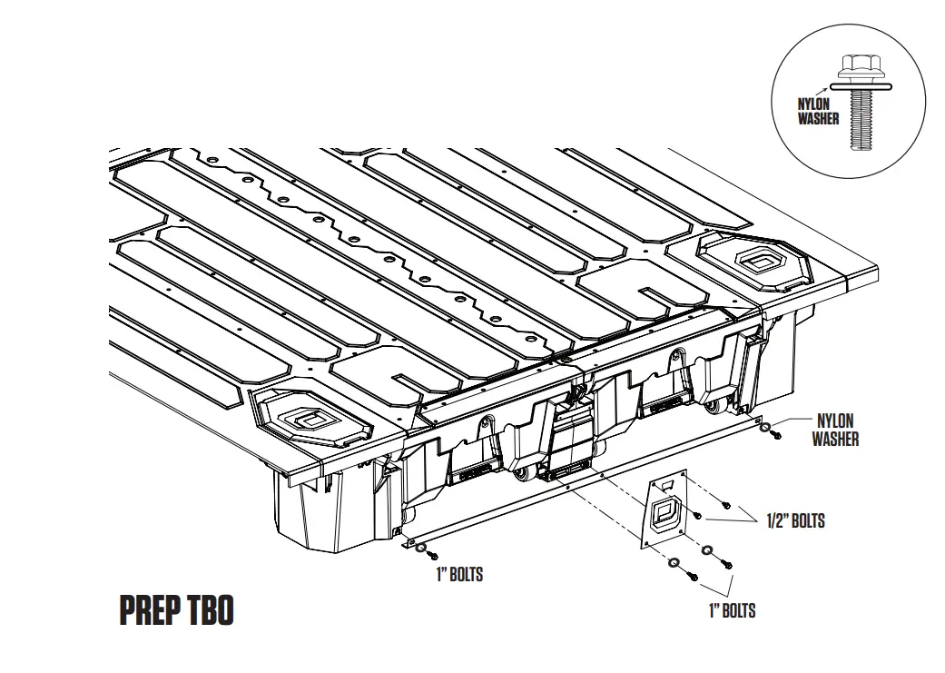 DECKED DG3 Chevy Silverado GMC Sierra Truck Bed Storage System-10