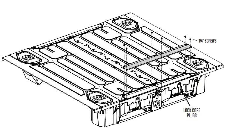 DECKED DG3 Chevy Silverado GMC Sierra Truck Bed Storage System-12