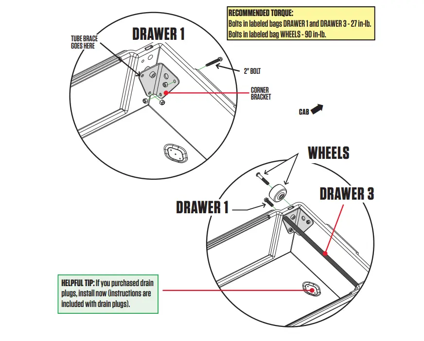 DECKED DG3 Chevy Silverado GMC Sierra Truck Bed Storage System-6