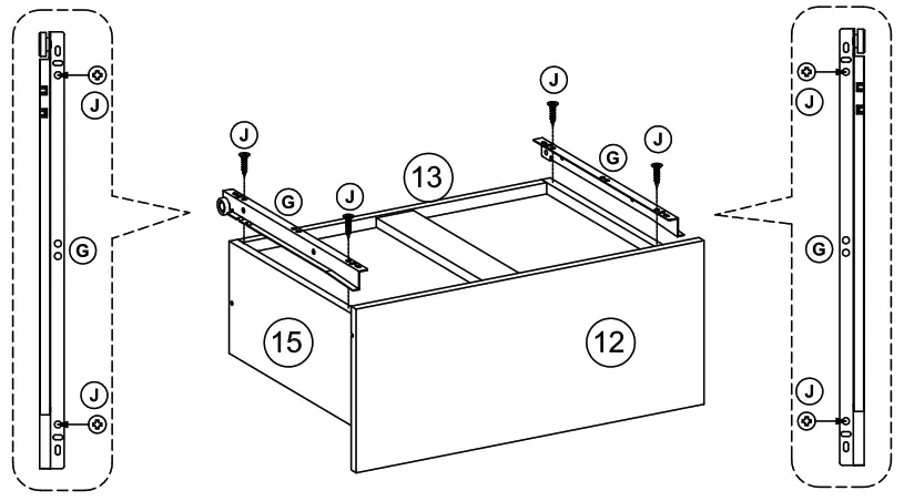 AVS RZ1200 Raze Series Modular AV Cabinet - fig11