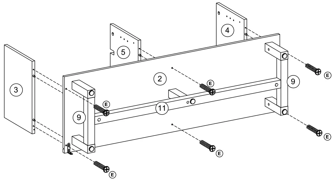 AVS RZ1200 Raze Series Modular AV Cabinet - fig16