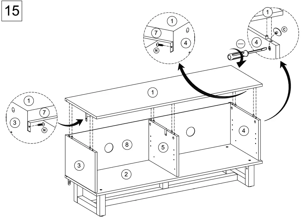 AVS RZ1200 Raze Series Modular AV Cabinet - fig18