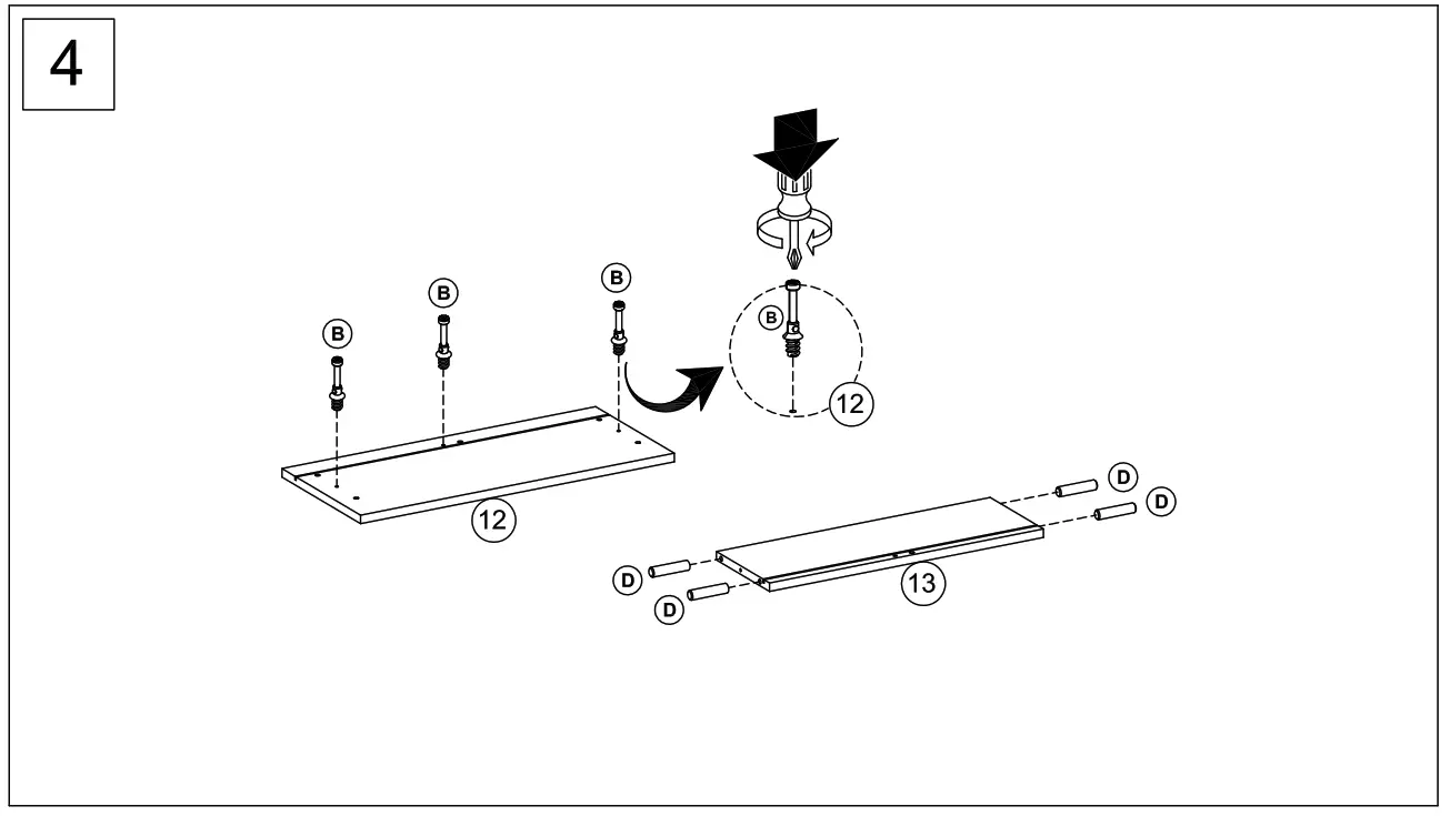 AVS RZ1200 Raze Series Modular AV Cabinet - fig7