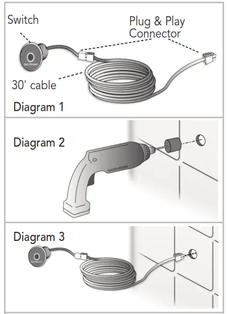 mr steam CT9EC1 1Ph Day Spa Steam Generator - Diagram 1