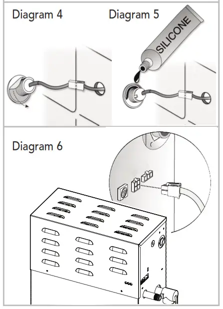 mr steam CT9EC1 1Ph Day Spa Steam Generator - Diagram 2