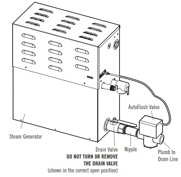 mr steam CT9EC1 1Ph Day Spa Steam Generator - utoFlush