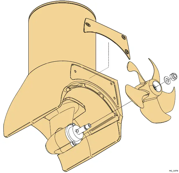 SLEIPNER SXP35POD Pro DC External POD Electric Thruster-7