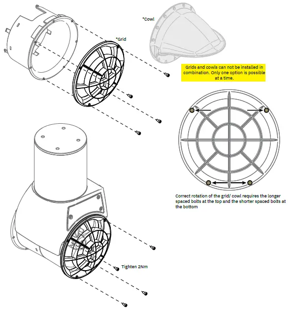 SLEIPNER SXP35POD Pro DC External POD Electric Thruster-8