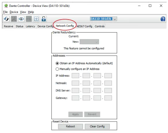 BLUSTREAM DA11AEN Dante Audio Analogue Encoder-fig6