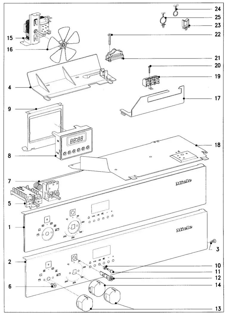 Miele H316B Built-in Wall Oven - Figure 20