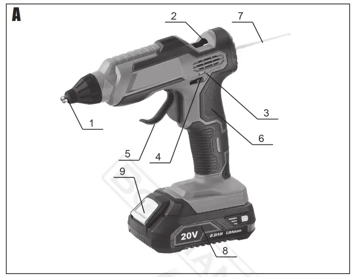 BORMANN PRO BBP3900 Battery Soldering Gun - 1