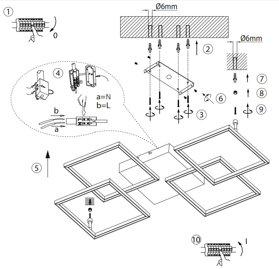 Paul Neuhaus 8190 LED Ceiling Light - fig 1