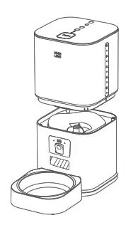 HHOLOVE WiFi Plus iPet Smart Feeder - BATR5