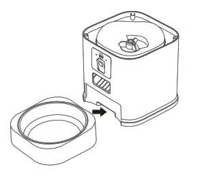 HHOLOVE WiFi Plus iPet Smart Feeder - BATRY12