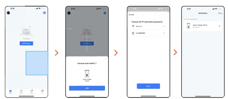 HHOLOVE WiFi Plus iPet Smart Feeder