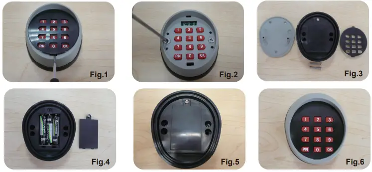 TOPENS TKP3 Wireless Keypad-fig12