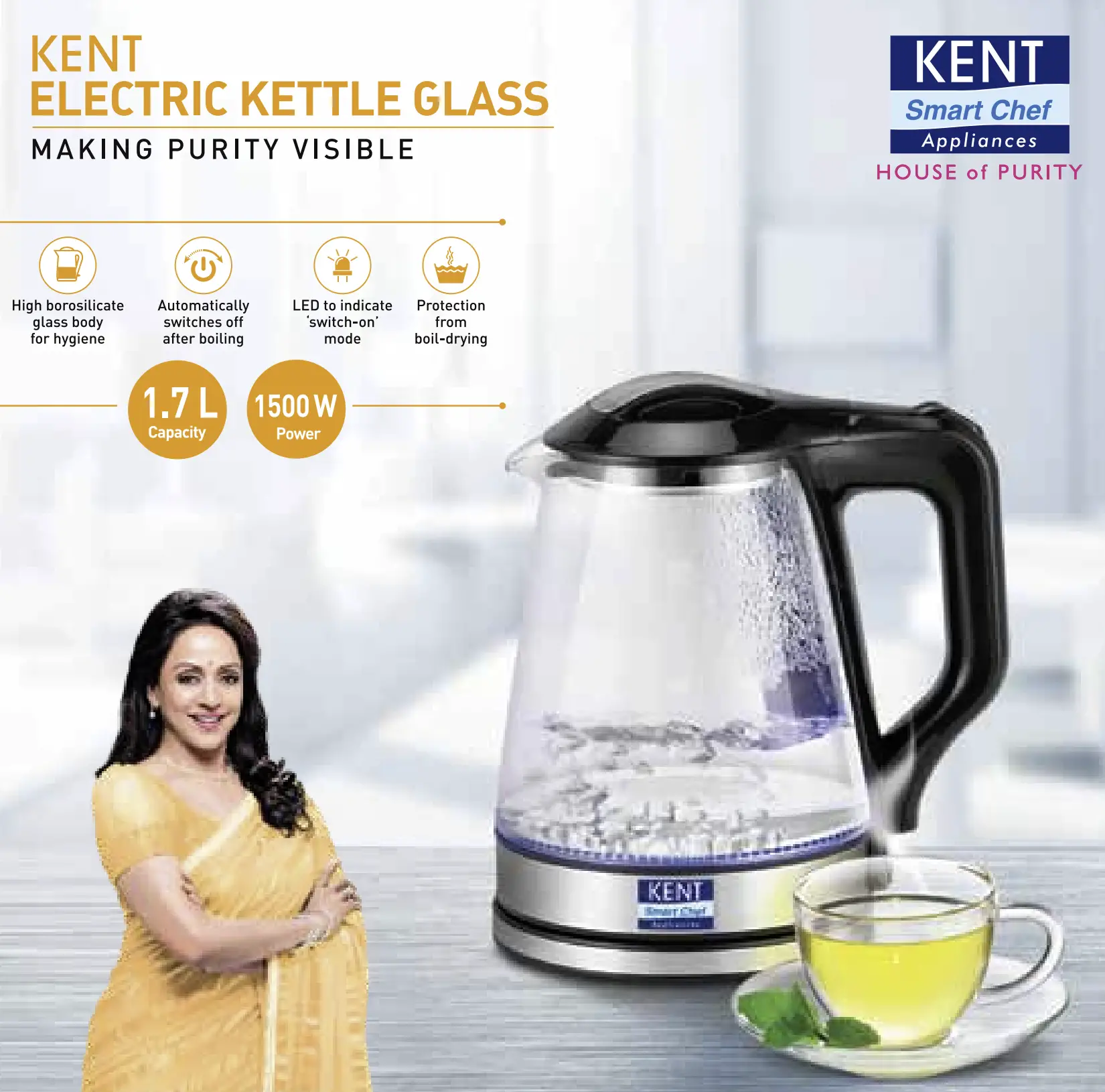 Electric Kettle Glass