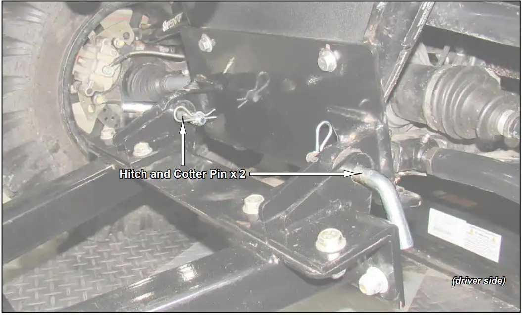 SUPERATV XP 1000 Snow Plow Mount fig 4