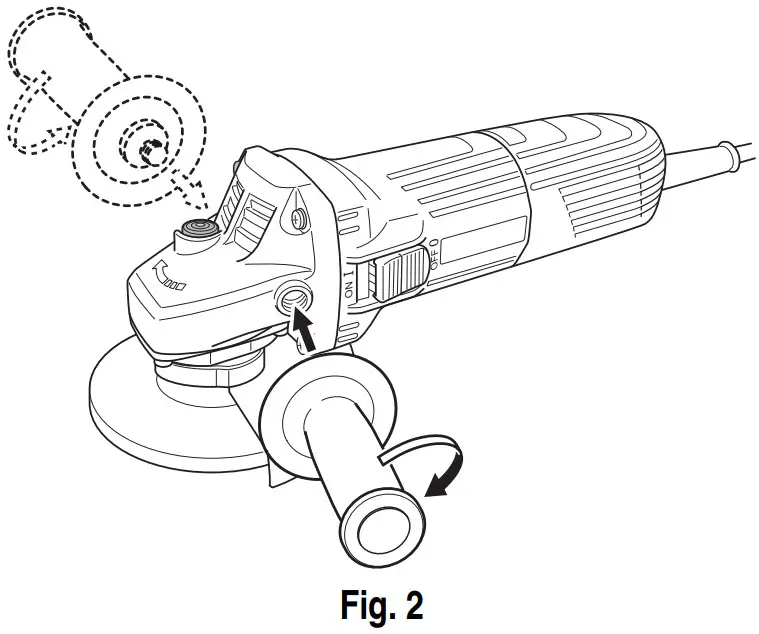HiKOKI G 10SS2 Disc Grinder - Figure 2