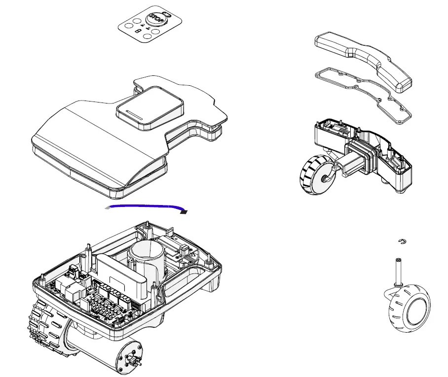 AMBROGIO ROBOT L15 Deluxe Robot Lawn Mower 1