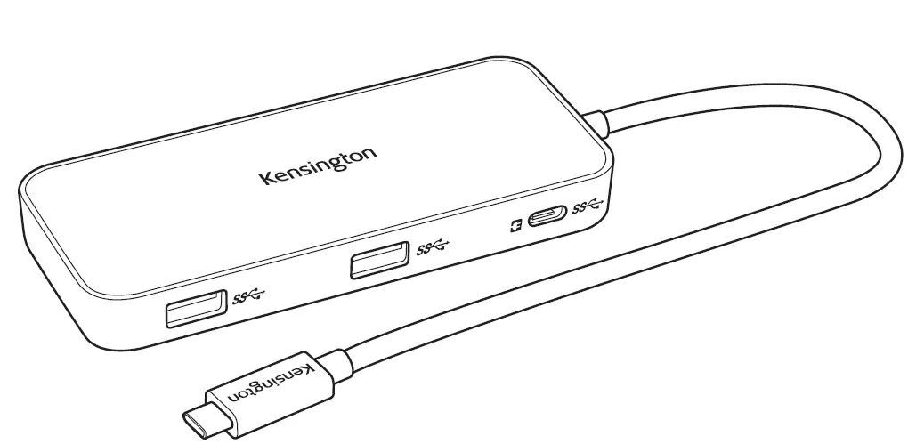Kensington SD1650P USB-C Single 4K Portable Docking Station