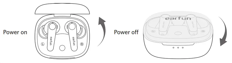 EarFun Air Pro 3 True Wireless Earbuds - Power on