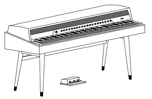 SEILER VP 7 Urban Vintage Piano - fig 1