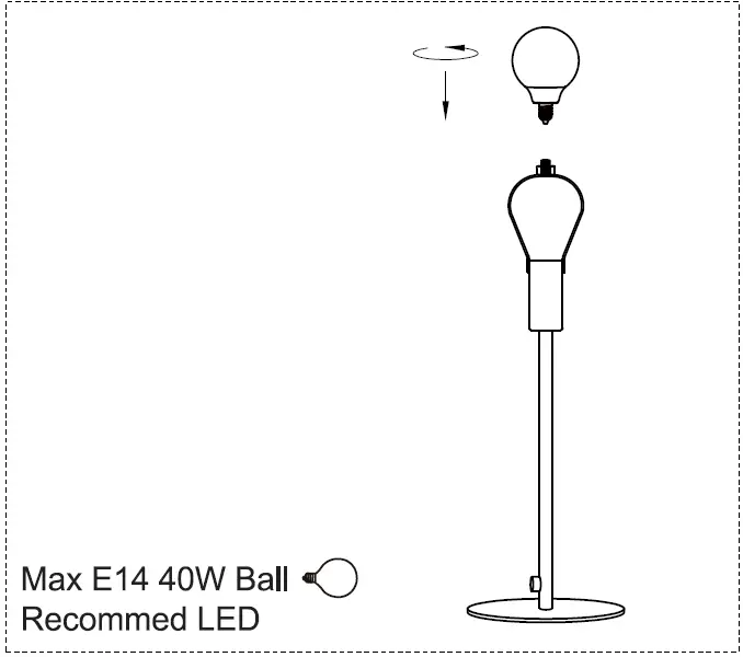 NOVA LIFE 23069-040-53 Interior Table Lamp 02
