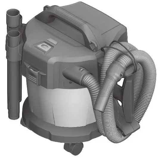 Fein ASBS18 10AS Cordless Wet and Dry Vacuum Cleaner - Cover