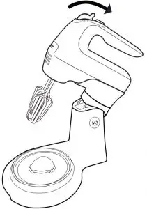 RAISING/ LOWERING THE MIXER