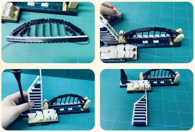 GAME OF BRICKS 21032 Light Kit for Sydney-FIG3