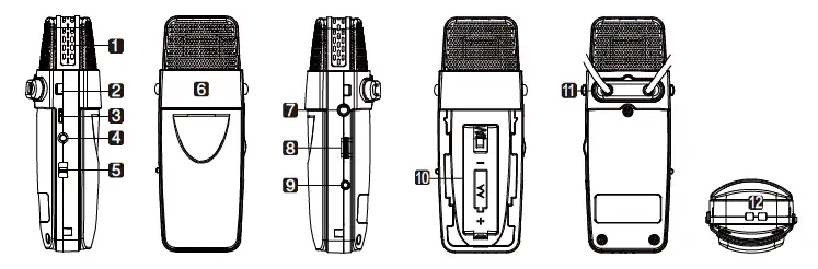 CHIAYO-ITX2-Rechargeable-Infrared-Handheld-Pendant-Microphone-1
