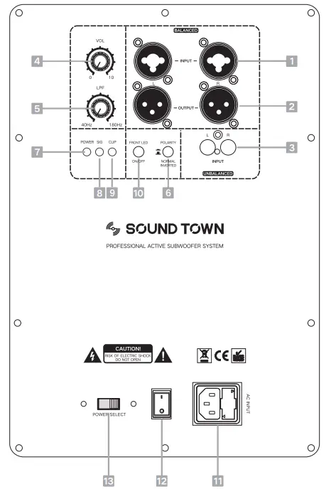 SOUND-TOWN-CARME-208SPW-Dual-8-Inch-Powered-Subwoofer-fig 2