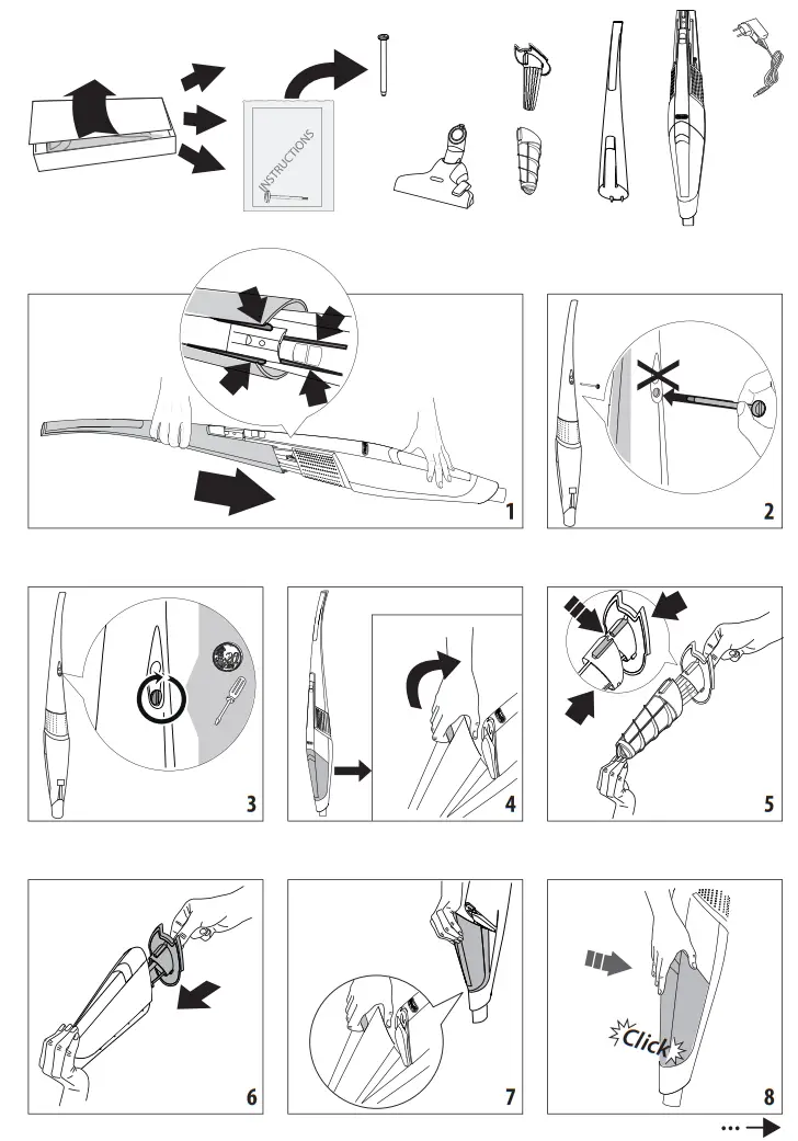 DeLonghi XLR18LM Cordless Stick Cleaner -fig3