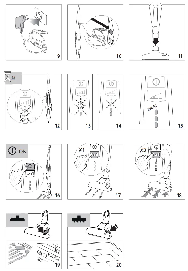 DeLonghi XLR18LM Cordless Stick Cleaner -fig4