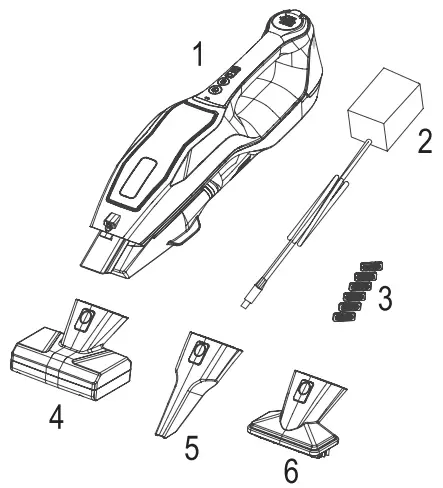 CONRAD-2388665-Cordless-Handheld-Vacuum-Cleaner-FIG1