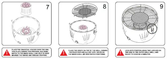 Gameday UPG GDB 13 Grill Time Tailgater GT Portable Charcoal - FIGURE 3