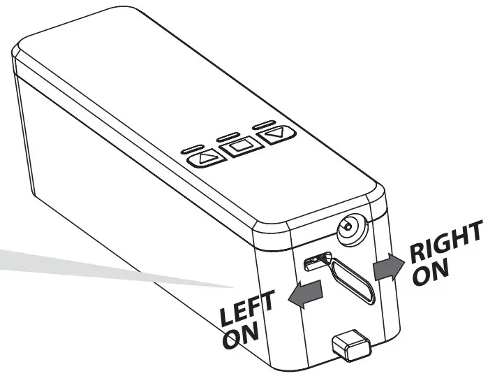 OPEN MOTOR AND CHAIN POSITION