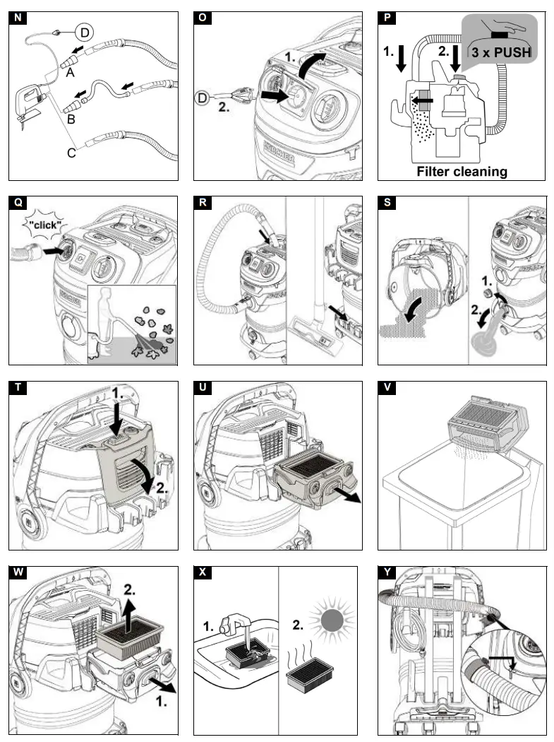 KARCHER WD 5 Wet and Dry Vacuum - Fig 1