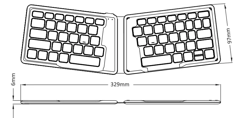 perixx-PERIBOARD-805-Ergo-Wireless-Mini-Scissor-Switch-Ergonomic-Keyboard-FIG-1