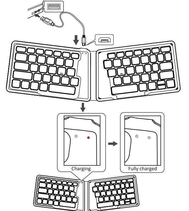 perixx-PERIBOARD-805-Ergo-Wireless-Mini-Scissor-Switch-Ergonomic-Keyboard-FIG-3