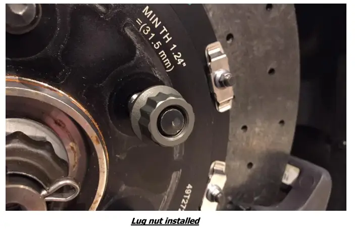 DSE M14 x 1.5 Open Ended Titanium Lug Nuts