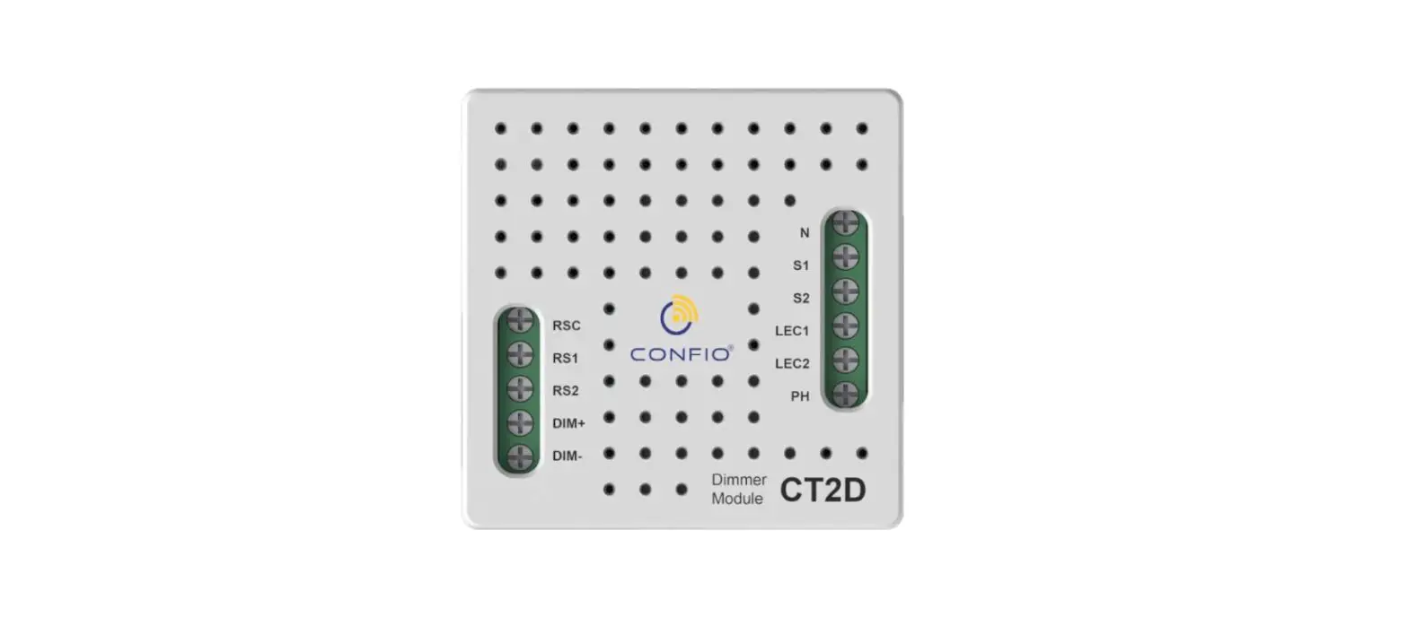 Confio 2-channel Dimmer Ct2d Manual