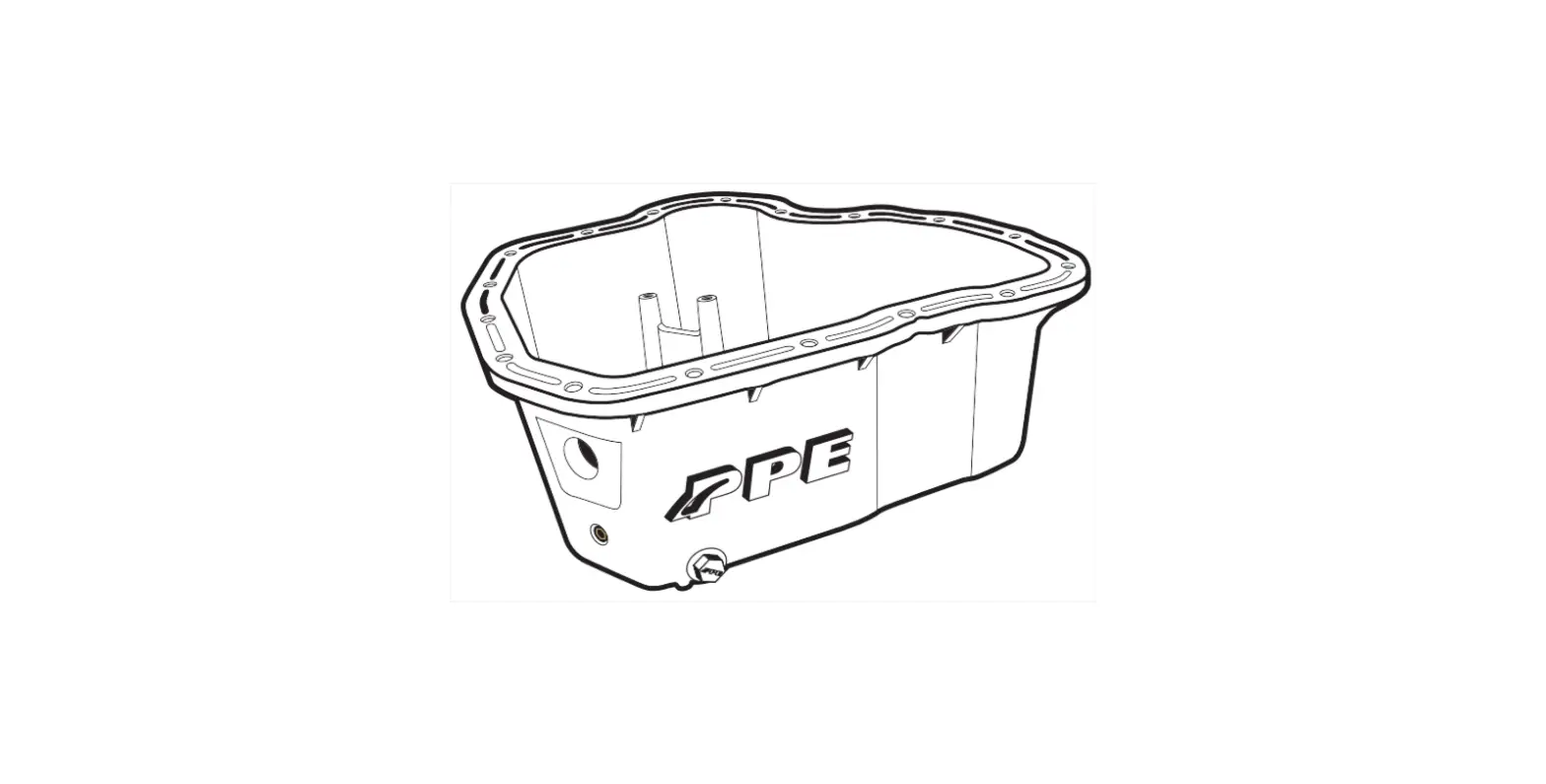 Ppe High-capacity Cast Aluminum Deep Engine Oil Pan Installation Guide Ppe High-capacity Cast Aluminum Deep Engine Oil Pan Installation Guide