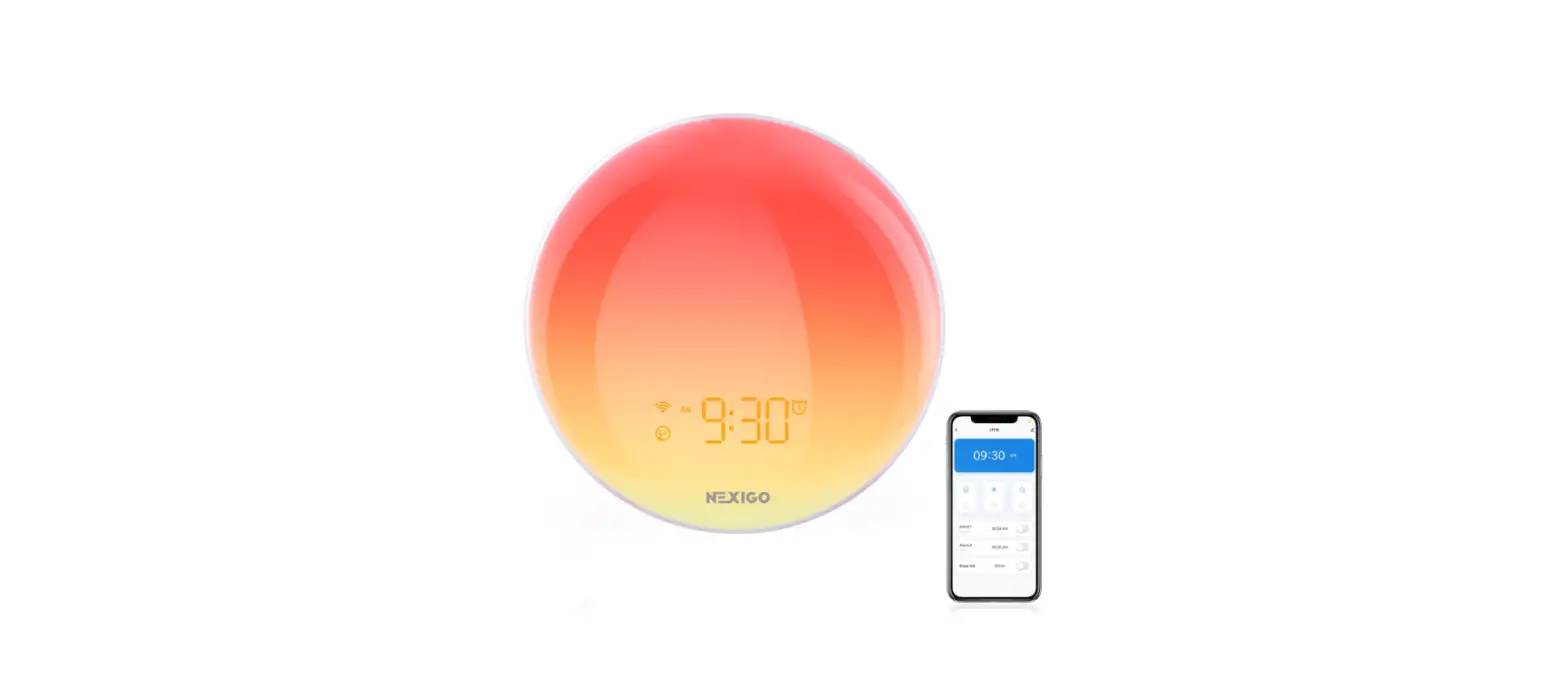 Nexigo Lt11s Sunrise Alarm Clock User Manual