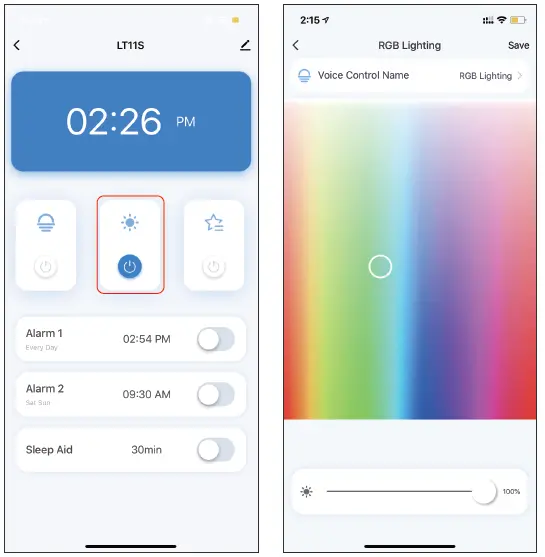 NEXIGO-LT11S-Sunrise-Alarm-Clock-fig-21