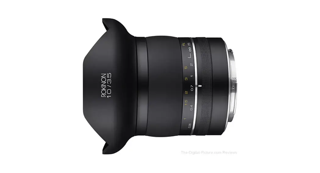 Rokinon Sp 10mm F3.5 Full Frame Lens Instruction Manual